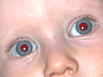 Usuwanie efektu czerwonych oczu w GIMP-ie.